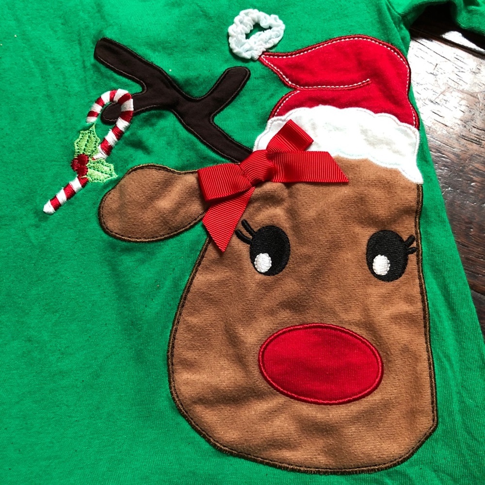 2T Adorable Holiday Christmas Tops🎄 maybe K1 - Picture 5 of 12